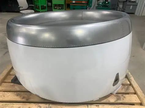 Inlet cowl assembly ready for inventory
